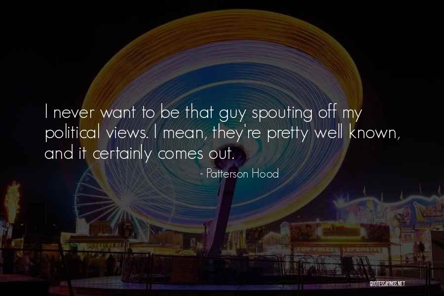 Kuollut Meri Quotes By Patterson Hood