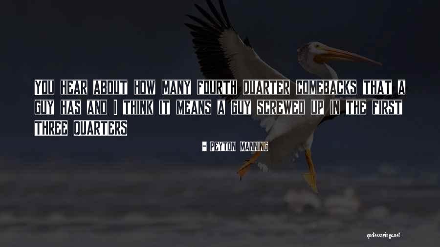 Kupets Pink Quotes By Peyton Manning Kupets Pink Quotes By Peyton Manning
