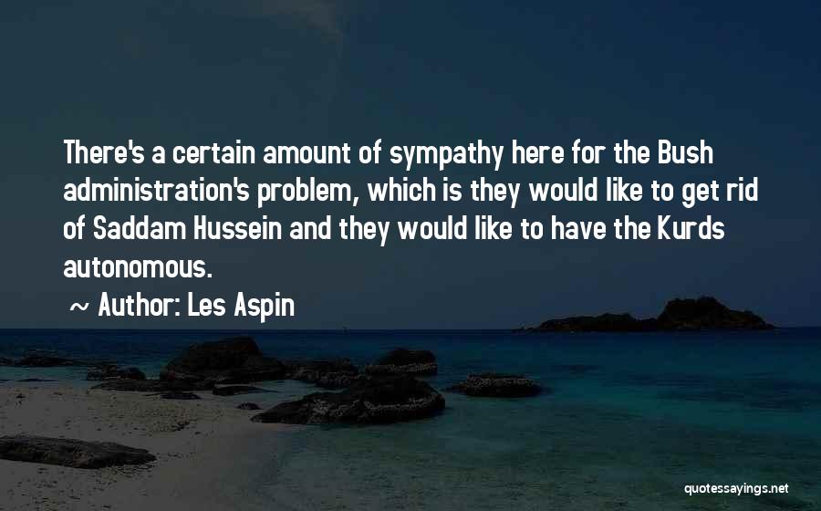 Kurds Quotes By Les Aspin