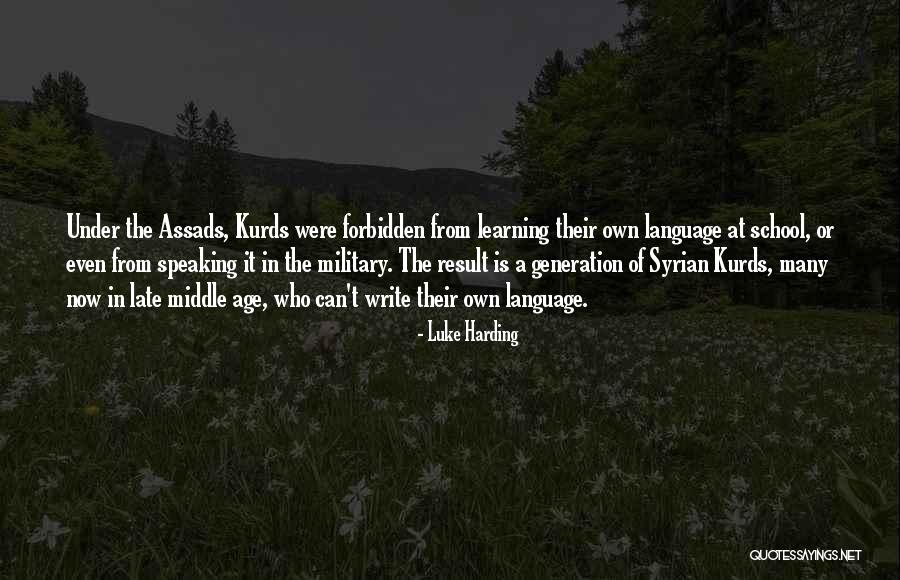 Kurds Quotes By Luke Harding