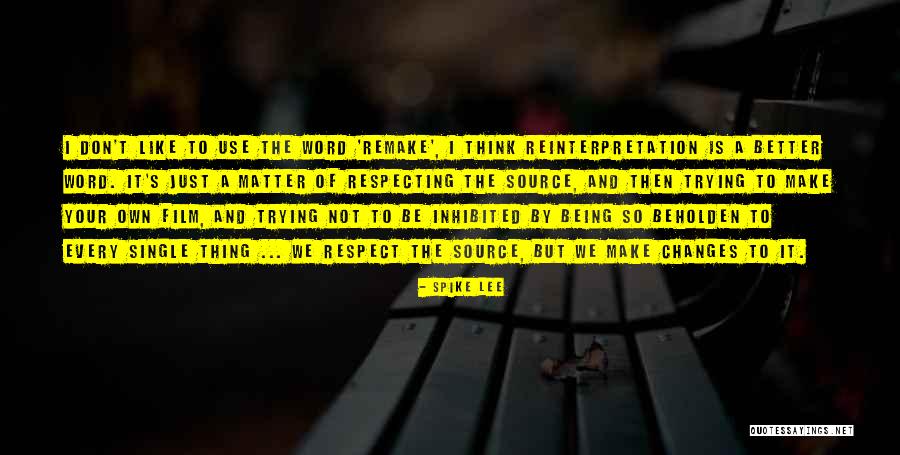 Kurenai Rep Quotes By Spike Lee Kurenai Rep Quotes By Spike Lee