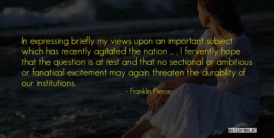 Kurguri Quotes By Franklin Pierce Kurguri Quotes By Franklin Pierce