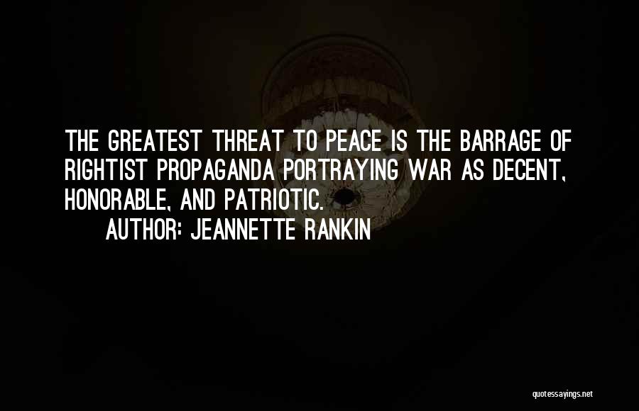 Kuriuo Istoriniu Quotes By Jeannette Rankin