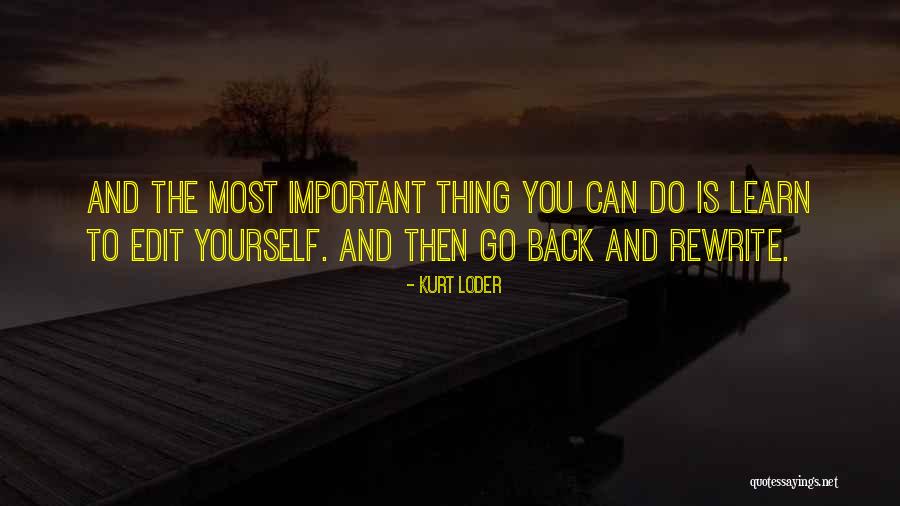 Kurt Loder Quotes 1103360 Kurt Loder Quotes 1103360