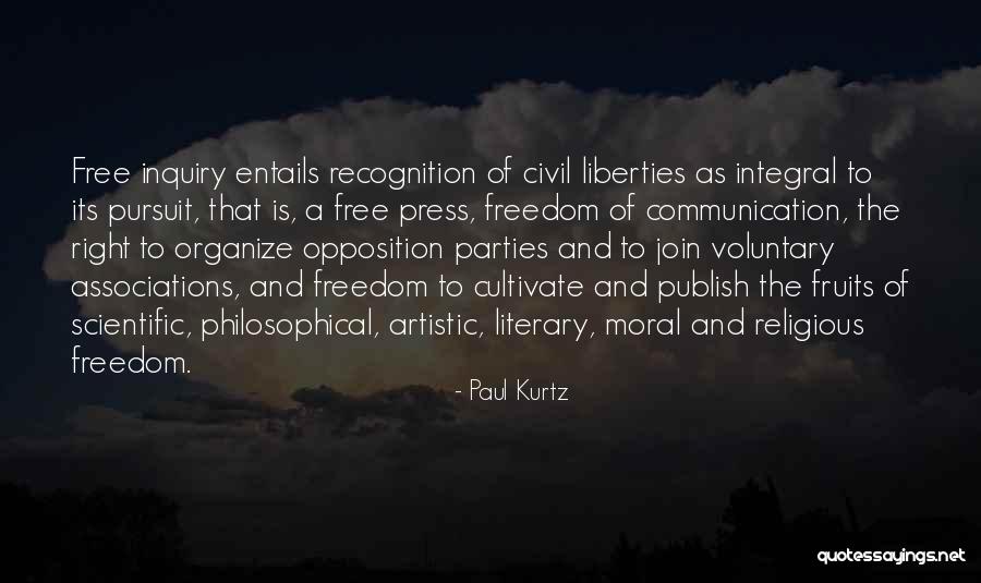 Kurtz Quotes By Paul Kurtz Kurtz Quotes By Paul Kurtz