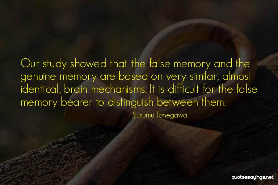 Kuryenet Quotes By Susumu Tonegawa Kuryenet Quotes By Susumu Tonegawa