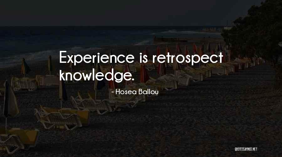 Kush N Wizdom Quotes By Hosea Ballou