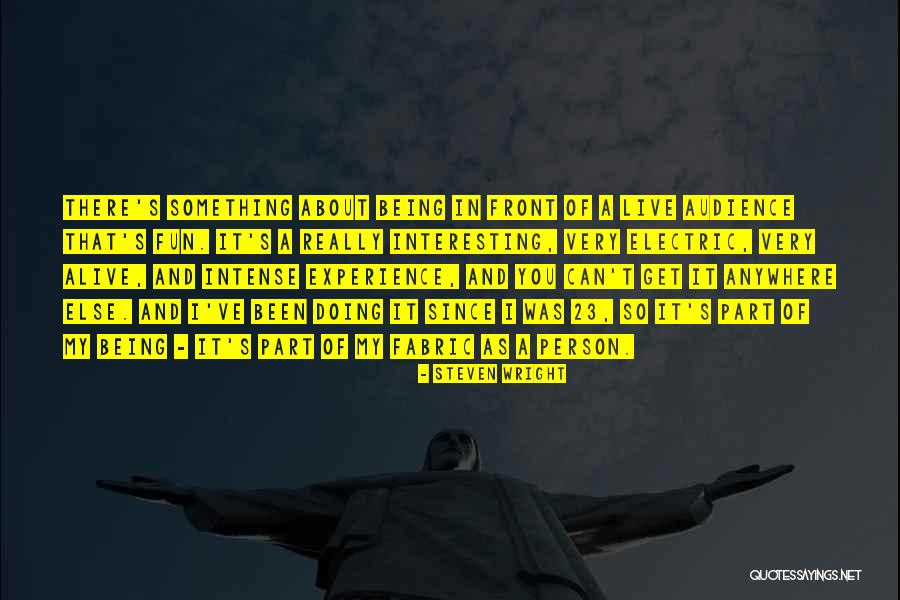 Kutira Decosterd Quotes By Steven Wright Kutira Decosterd Quotes By Steven Wright