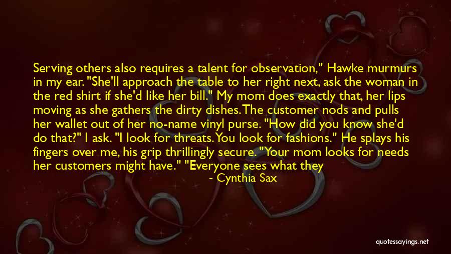 Kutoa Ushuhuda Quotes By Cynthia Sax Kutoa Ushuhuda Quotes By Cynthia Sax