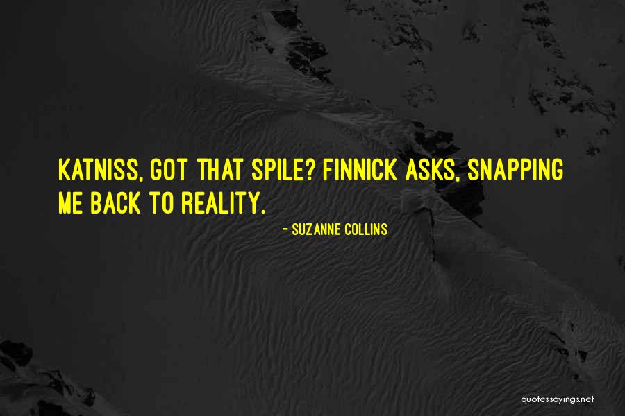 Kutoa Ushuhuda Quotes By Suzanne Collins