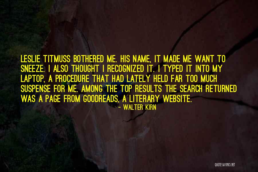 Kutzer Pasadena Quotes By Walter Kirn Kutzer Pasadena Quotes By Walter Kirn
