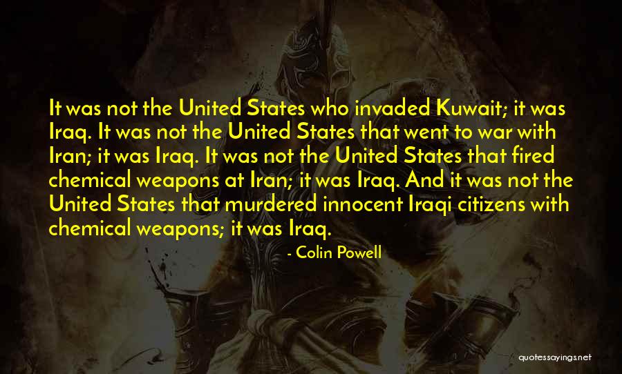 Kuwait War Quotes By Colin Powell