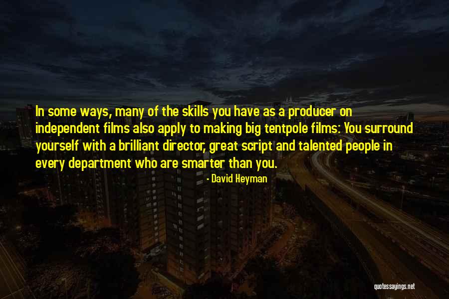 Kuzuha Quotes By David Heyman Kuzuha Quotes By David Heyman