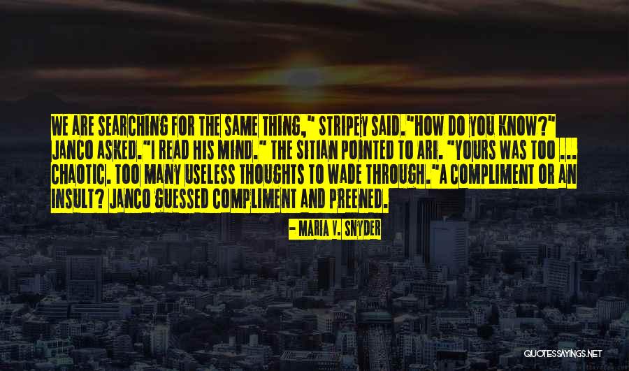 Kvitka Quotes By Maria V. Snyder Kvitka Quotes By Maria V. Snyder