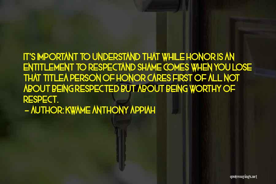 Kwame Appiah Quotes By Kwame Anthony Appiah