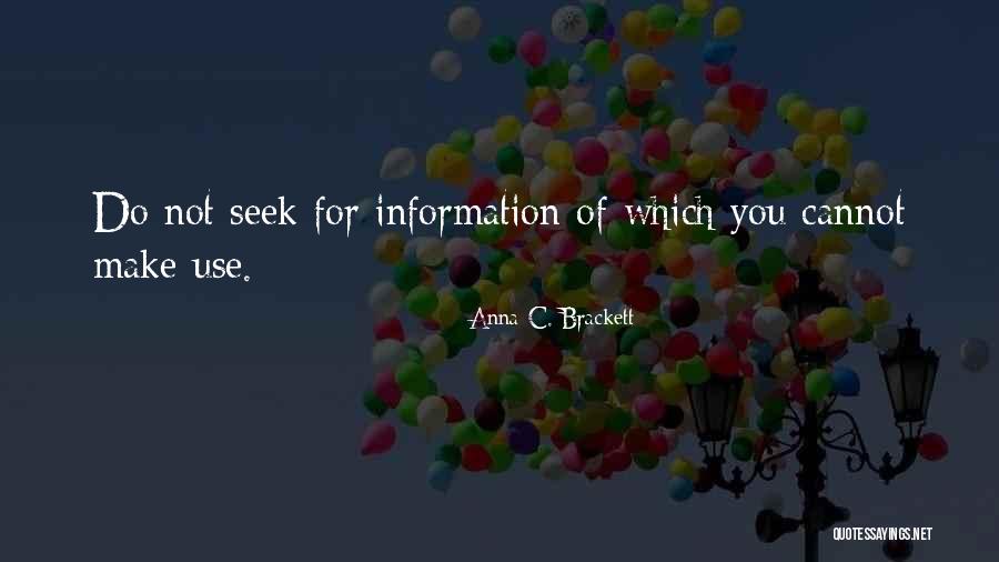 Kyaik Quotes By Anna C. Brackett Kyaik Quotes By Anna C. Brackett