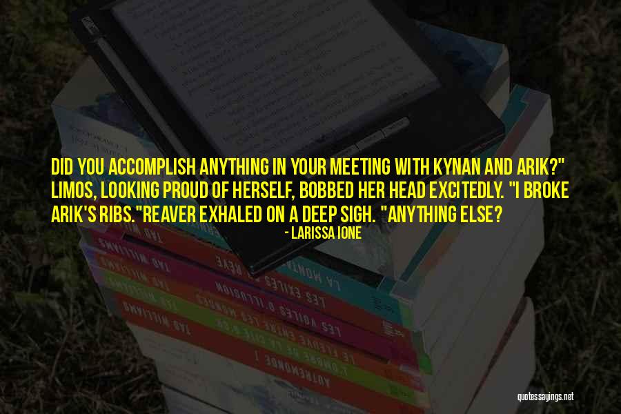 Kynan Quotes By Larissa Ione Kynan Quotes By Larissa Ione
