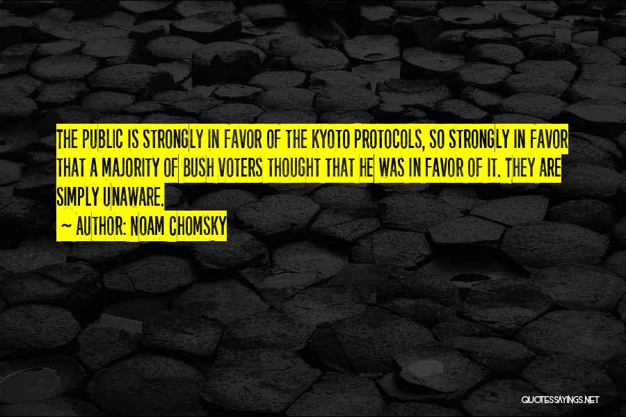 Kyoto Quotes By Noam Chomsky