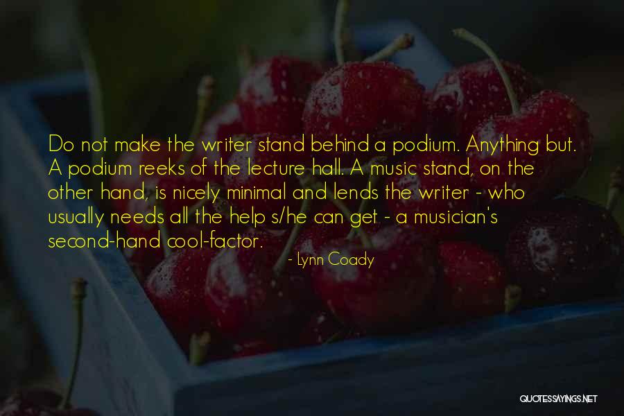 Kyouka Jirou Quotes By Lynn Coady Kyouka Jirou Quotes By Lynn Coady