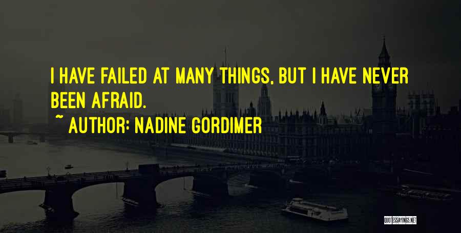 Kyousuke Hori Quotes By Nadine Gordimer