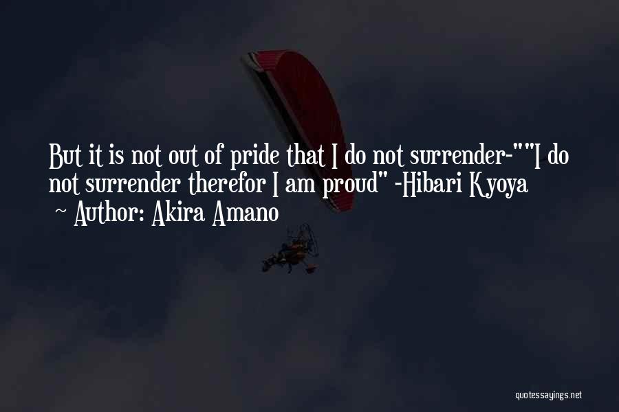 Kyoya Quotes By Akira Amano
