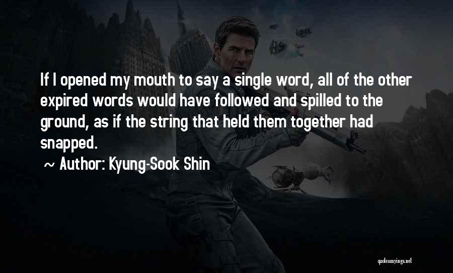 Kyung-Sook Shin Quotes 327330
