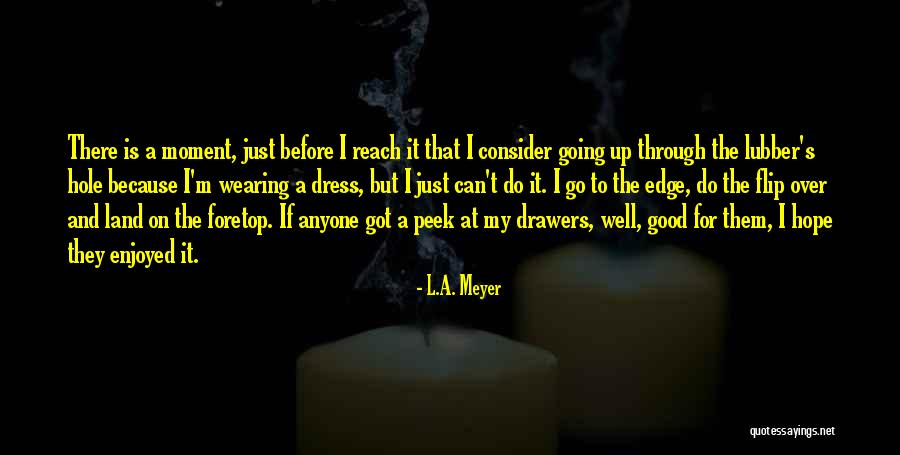 L.A. Meyer Quotes 1590242