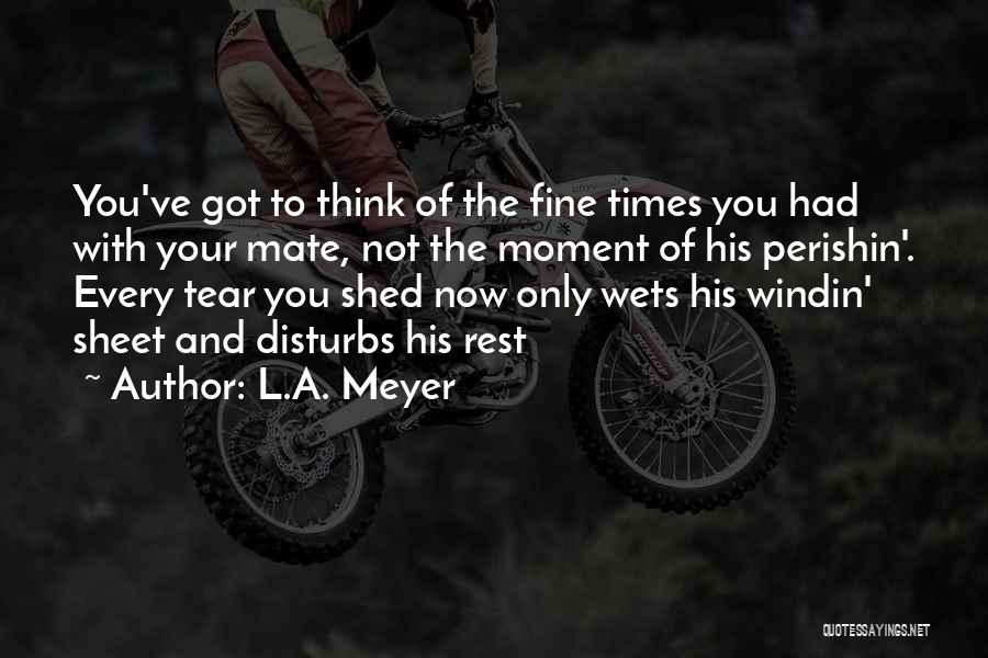 L.A. Meyer Quotes 751001