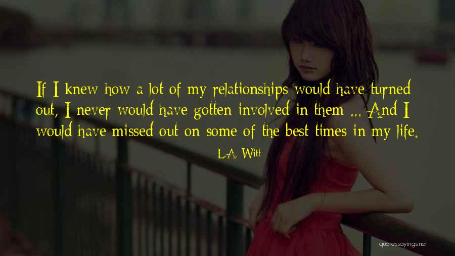 L.A. Witt Quotes 1853718 L.A. Witt Quotes 1853718