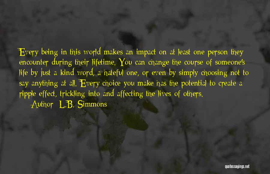 L.B. Simmons Quotes 1143005
