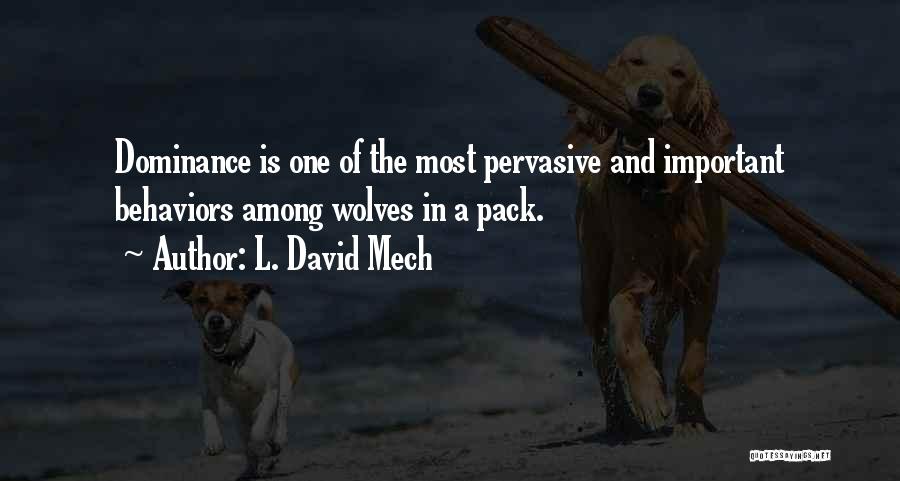 L. David Mech Quotes 1238779