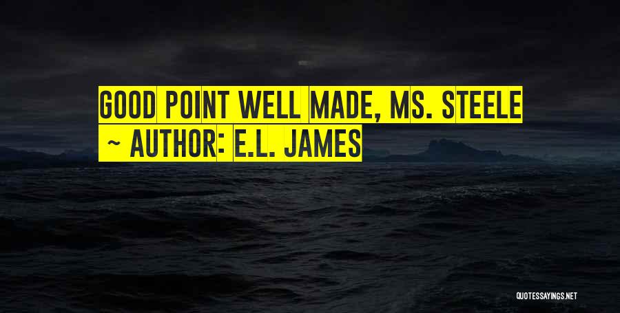 L.e.$ Quotes By E.L. James