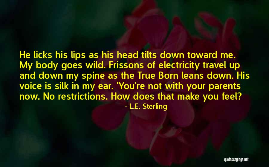 L.E. Sterling Quotes 1719519