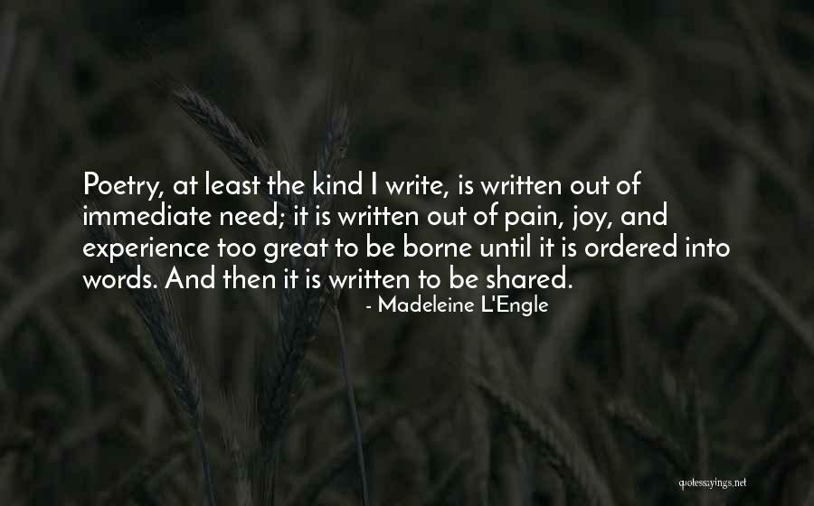 L Engle Quotes By Madeleine L'Engle