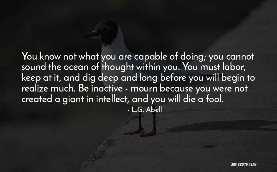 L.G. Abell Quotes 223085 L.G. Abell Quotes 223085