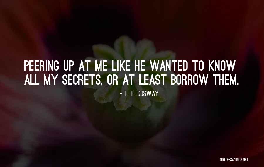 L. H. Cosway Quotes 416965 L. H. Cosway Quotes 416965