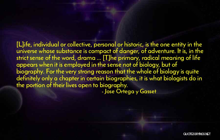 L Ife Chapter Quotes By Jose Ortega Y Gasset L Ife Chapter Quotes By Jose Ortega Y Gasset