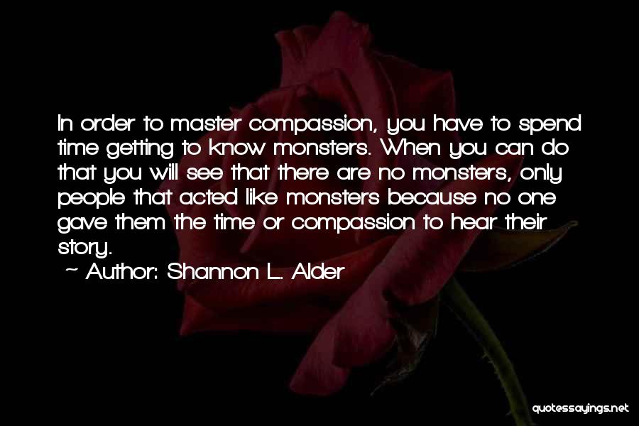 L Love You Like Quotes By Shannon L. Alder