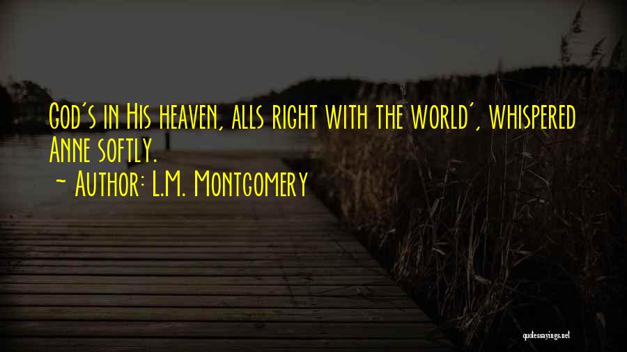 L.M. Montgomery Quotes 2158555