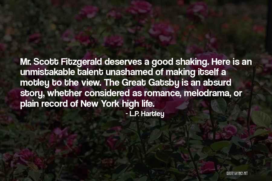 L.P. Hartley Quotes 1901165 L.P. Hartley Quotes 1901165
