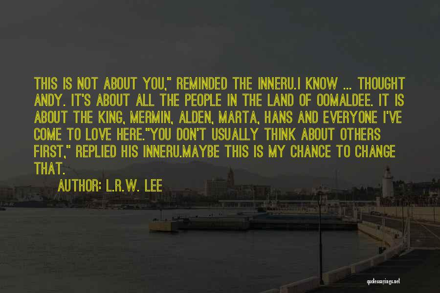 L.R.W. Lee Quotes 613540