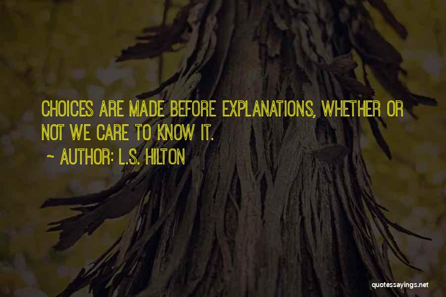 L.S. Hilton Quotes 510792