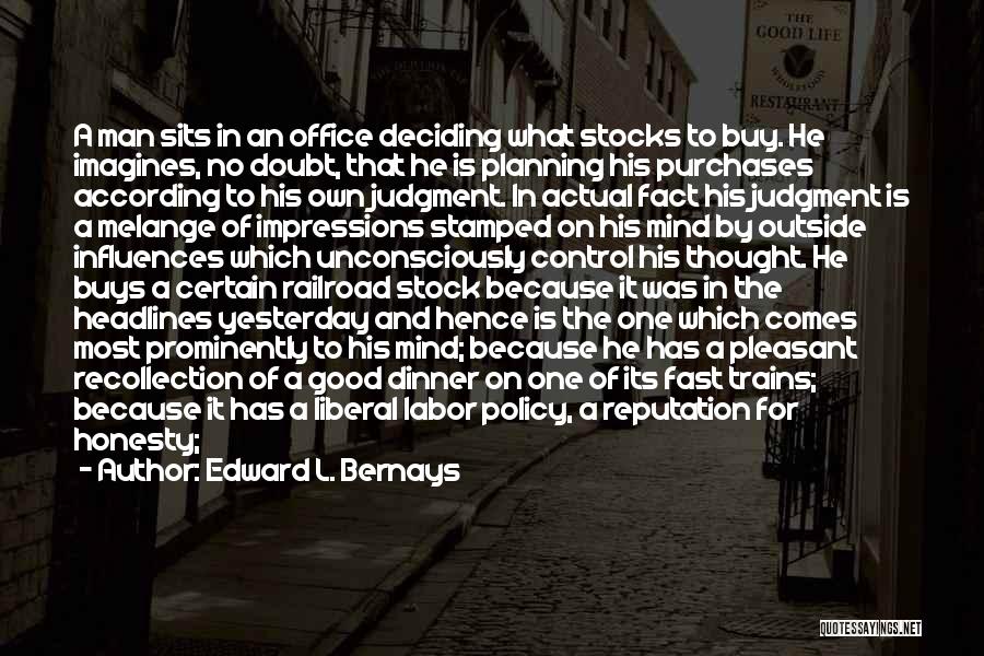 L&t Stock Quotes By Edward L. Bernays