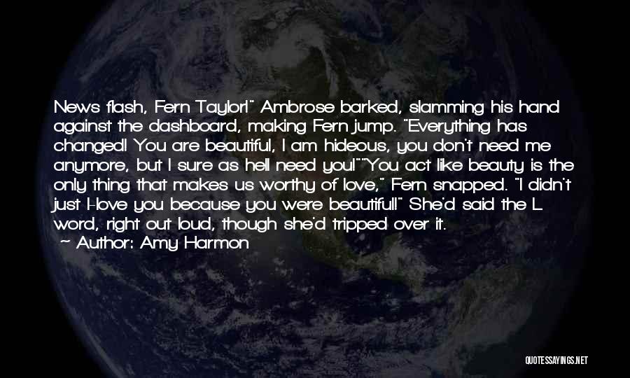 L Word Love Quotes By Amy Harmon