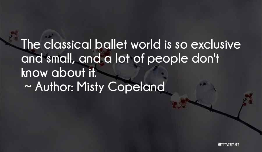 La Caba A Quotes By Misty Copeland