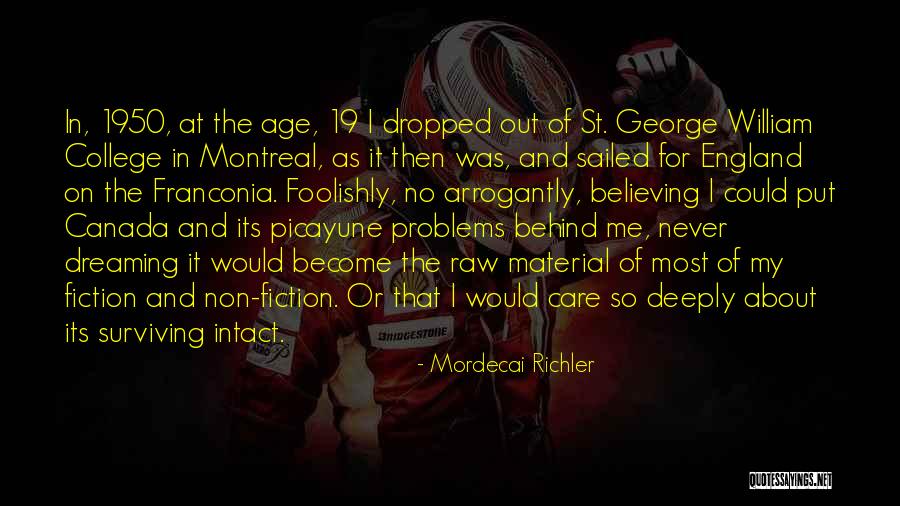 La Fortezza Garfield Quotes By Mordecai Richler La Fortezza Garfield Quotes By Mordecai Richler