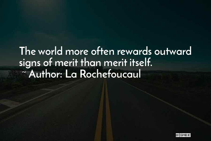 La Quotes By La Rochefoucaul