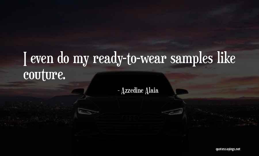 La Speech Quotes By Azzedine Alaia La Speech Quotes By Azzedine Alaia