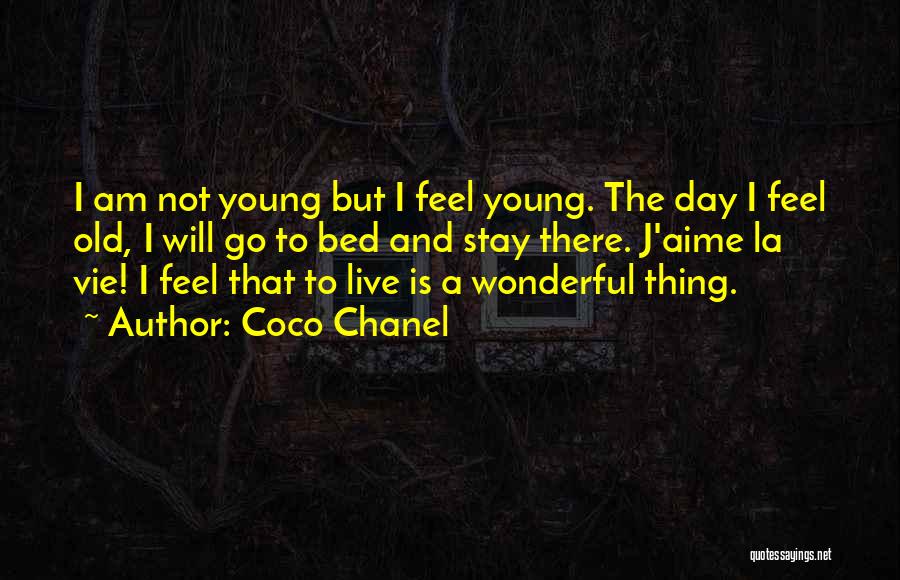 La Vie Quotes By Coco Chanel