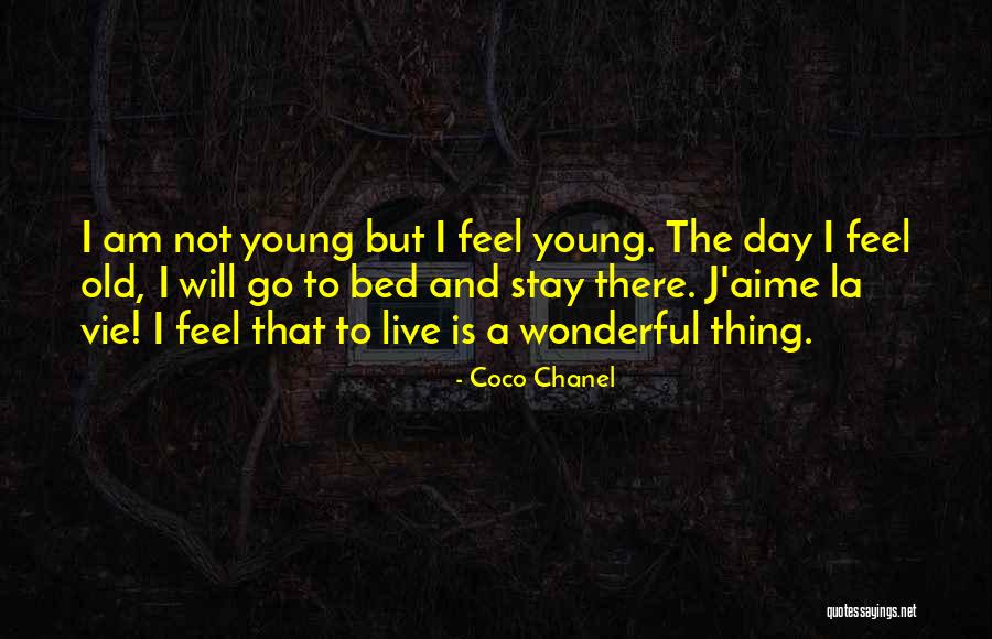 La Vie Quotes By Coco Chanel